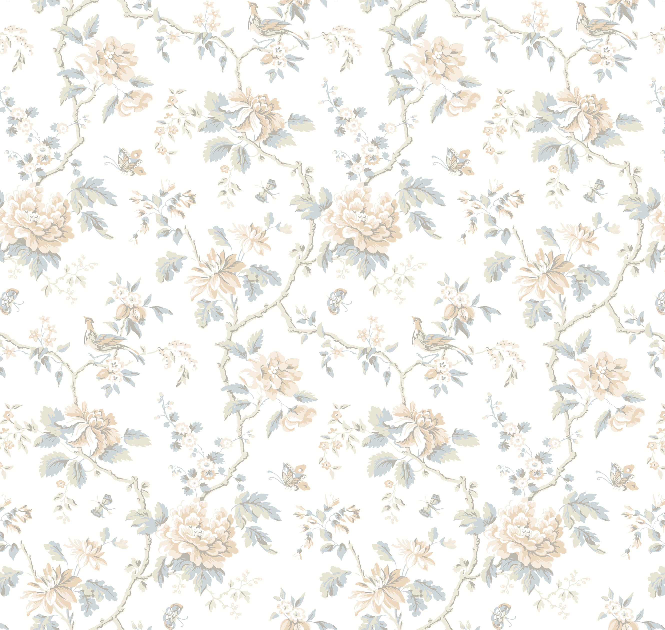 Обои Loymina Шелковый путь Шинуазри: Дикая роза SLK2 006 10,05×1